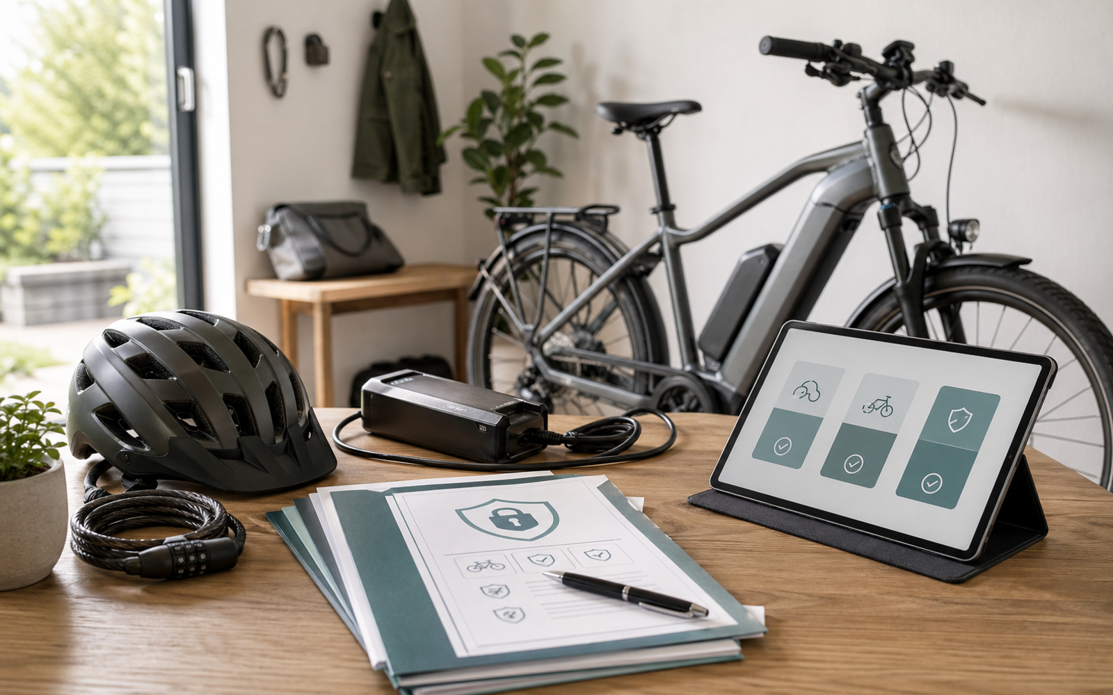 Themenbild für E-Bike Versicherung auf bauleistungsversicherung-vergleich.de